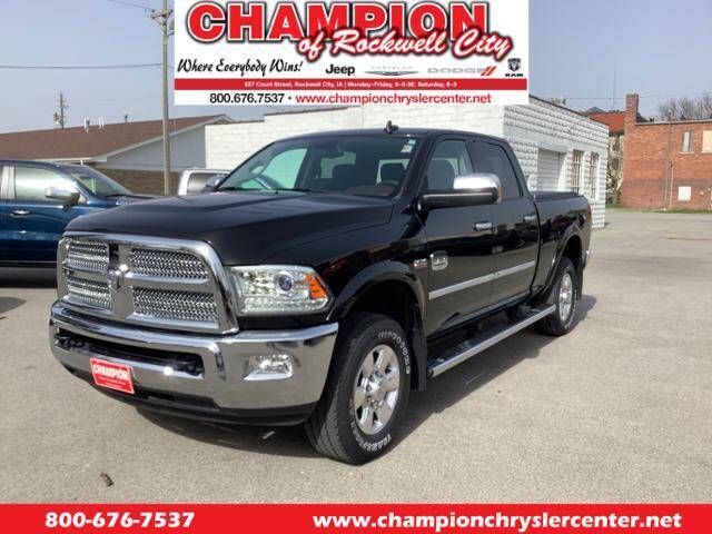 2015 RAM Ram Pickup 2500 for sale at CHAMPION CHRYSLER CENTER in Rockwell City IA
