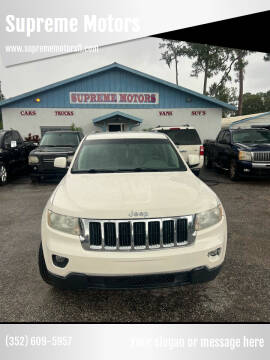 2011 Jeep Grand Cherokee for sale at Supreme Motors in Tavares FL