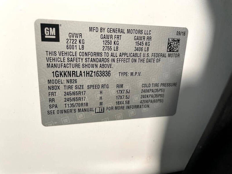 2017 GMC Acadia SLE-1