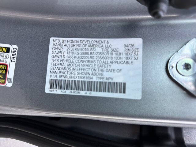 2026 Honda Odyssey EX-L