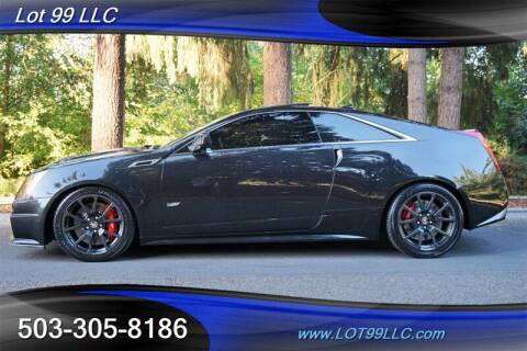 2014 Cadillac CTS-V for sale at LOT 99 LLC in Milwaukie OR