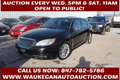 2011 Chrysler 200 for sale at Waukegan Auto Auction in Waukegan IL