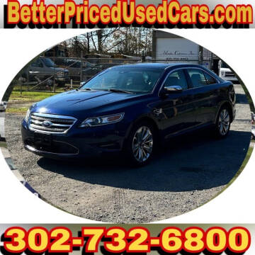 2012 Ford Taurus for sale at Better Priced Used Cars in Frankford DE