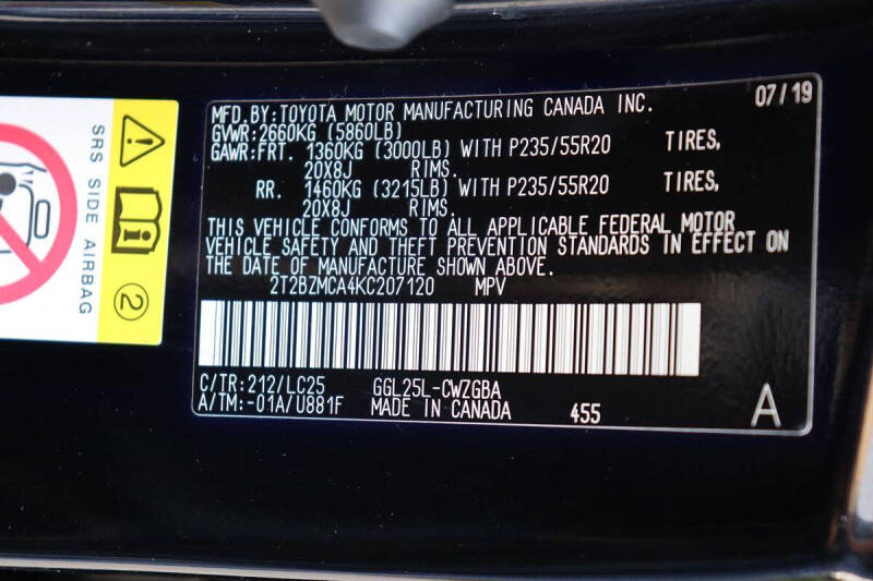 2019 Lexus RX 350 F SPORT