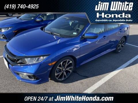 2020 Honda Civic for sale at The Credit Miracle Network Team at Jim White Honda in Maumee OH