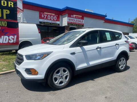 2018 Ford Escape for sale at HW Auto Wholesale in Norfolk VA