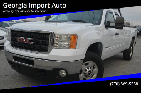 2011 GMC Sierra 2500HD for sale at Georgia Import Auto in Alpharetta GA