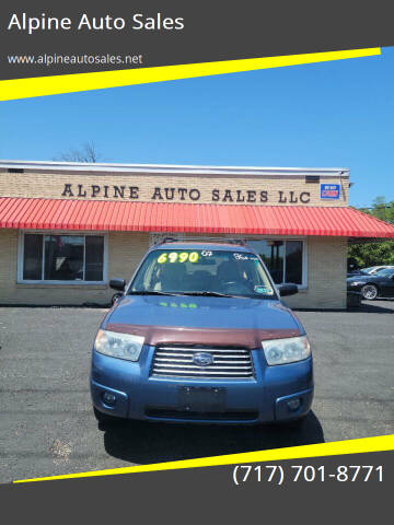 2007 Subaru Forester for sale at Alpine Auto Sales in Carlisle PA