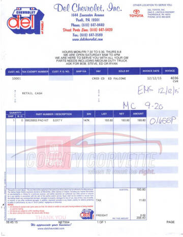 2005 Chevrolet Corvette