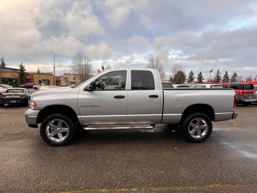 2005 Dodge Ram 1500 for sale at PLATINUM AUTO SALES INC in Lacey, WA