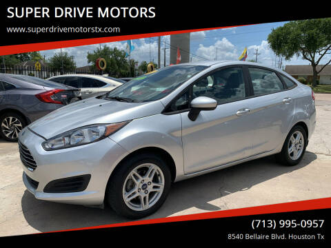 2017 Ford Fiesta for sale at SUPER DRIVE MOTORS in Houston TX