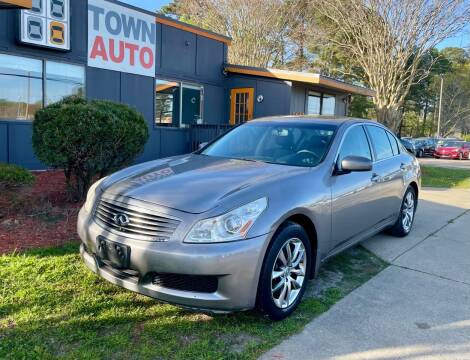 2008 Infiniti G35 for sale at Town Auto in Chesapeake VA