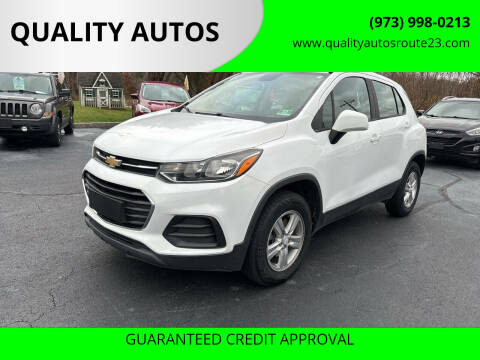 2017 Chevrolet Trax for sale at QUALITY AUTOS in Hamburg NJ