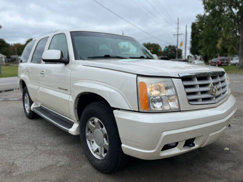 2002 Cadillac Escalade for sale at Creekside Automotive in Lexington NC