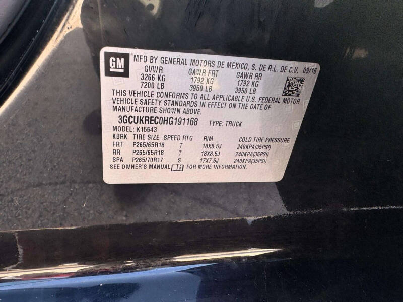 2017 Chevrolet Silverado 1500 LT