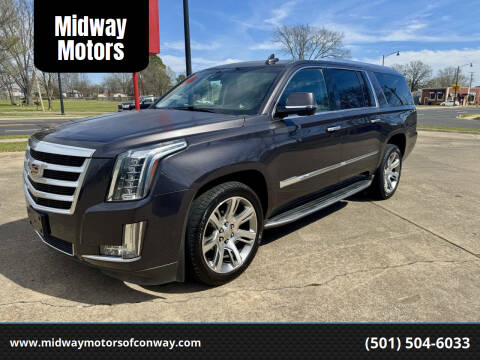 2015 Cadillac Escalade ESV for sale at Midway Motors in Conway AR