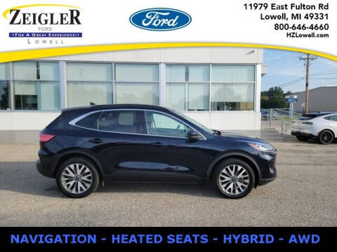 2021 Ford Escape Hybrid for sale at Zeigler Ford of Plainwell- Jeff Bishop in Plainwell MI