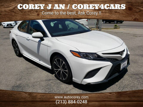 2018 Toyota Camry for sale at WWW.COREY4CARS.COM / COREY J AN in Los Angeles CA