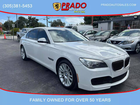 2013 BMW 7 Series for sale at Prado Auto Sales in Miami FL