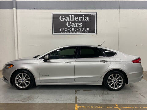 2017 Ford Fusion Hybrid for sale at Galleria Cars in Dallas TX