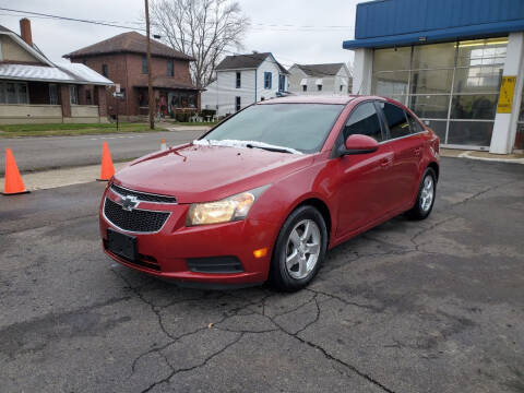 2012 Chevrolet Cruze for sale at ELLENBURG MOTORS LLC in Franklin OH