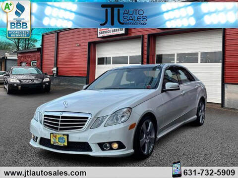 2010 Mercedes-Benz E-Class for sale at JTL Auto Inc in Selden NY