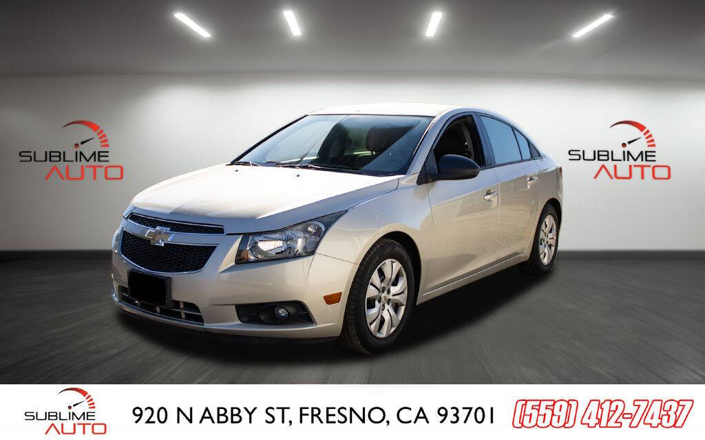 2014 Chevrolet Cruze for sale at SUBLIME AUTO in Fresno, CA