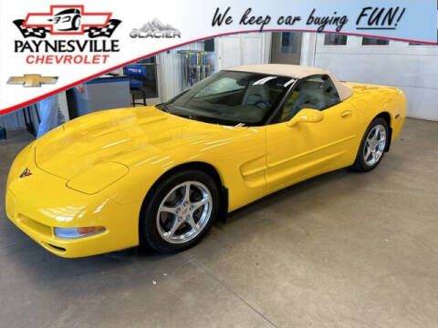 2000 Chevrolet Corvette for sale at Paynesville Chevrolet in Paynesville MN