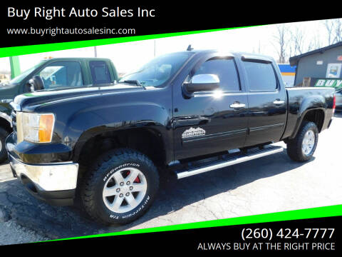 2012 GMC Sierra 1500 for sale at Buy Right Auto Sales Inc in Fort Wayne IN