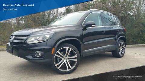 2017 Volkswagen Tiguan for sale at Houston Auto Preowned in Houston TX