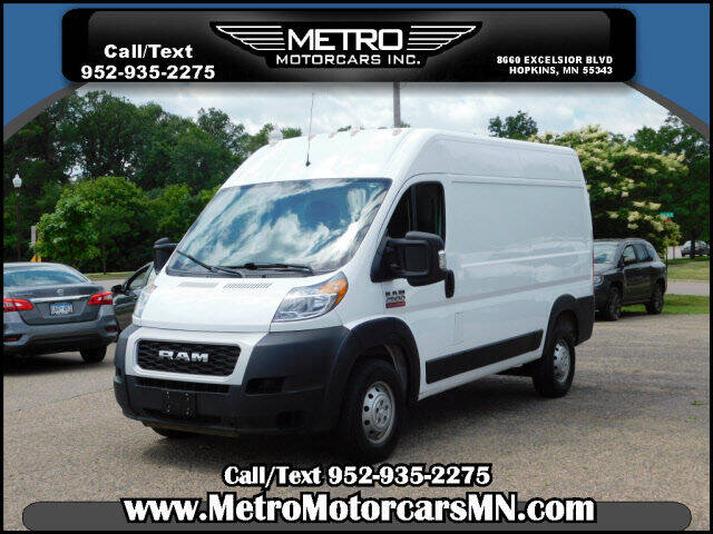 2019 RAM ProMaster Cargo for sale at Metro Motorcars Inc in Hopkins MN
