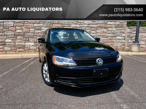 2012 Volkswagen Jetta for sale at PA AUTO LIQUIDATORS in Huntingdon Valley PA