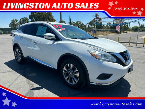 2017 Nissan Murano for sale at LIVINGSTON AUTO SALES in Livingston CA