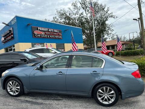 2009 Infiniti G37 Sedan for sale at Primary Auto Mall in Fort Myers FL