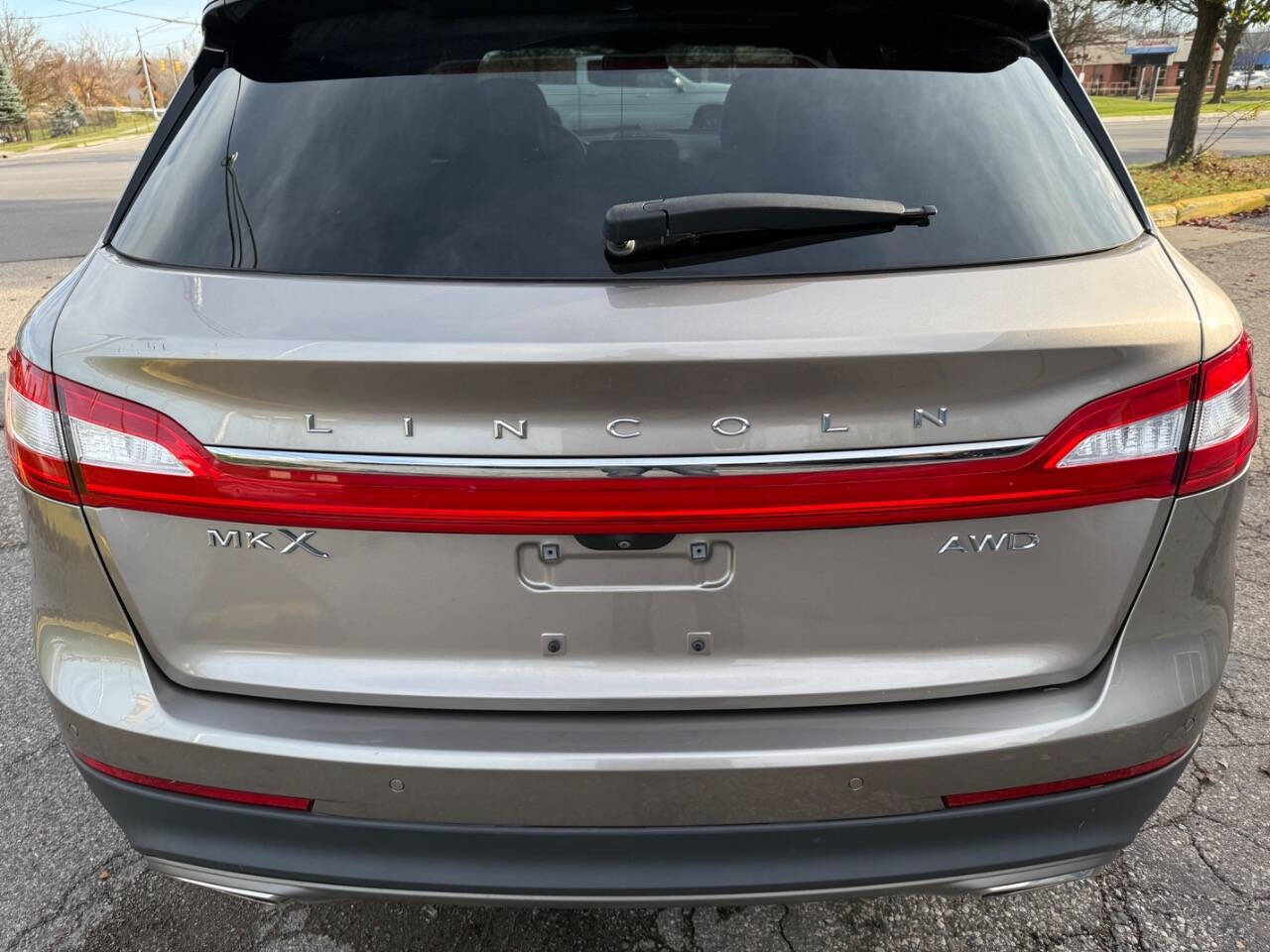 2018 Lincoln MKX for sale at ONE PRICE AUTO in Mount Clemens, MI