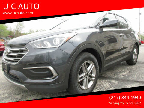 2018 Hyundai Santa Fe Sport for sale at U C AUTO in Urbana IL