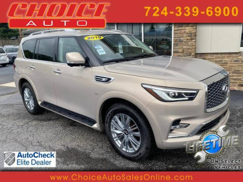 2019 Infiniti QX80 for sale at CHOICE AUTO SALES in Murrysville PA