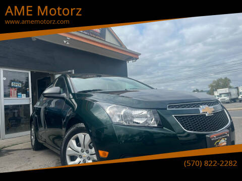 2014 Chevrolet Cruze for sale at AME Motorz in Wilkes Barre PA