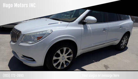 2016 Buick Enclave for sale at Hugo Motors INC in El Paso TX