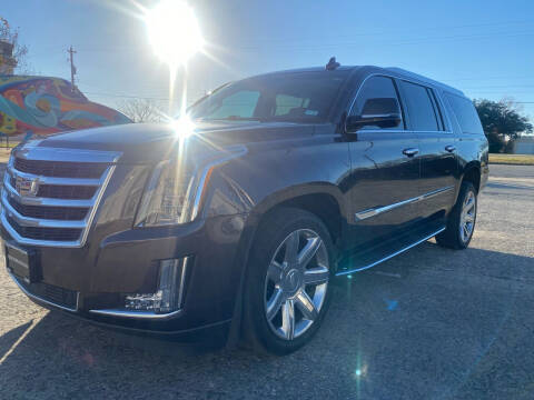 2016 Cadillac Escalade ESV for sale at Texas Luxury Auto in Houston TX
