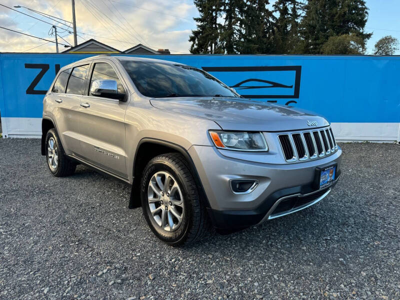 2014 Jeep Grand Cherokee for sale at Zipstar Auto Sales in Lynnwood WA