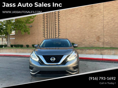 2016 Nissan Murano for sale at Jass Auto Sales Inc in Sacramento CA