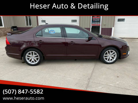 2011 Ford Fusion for sale at Heser Auto & Detailing in Jackson MN