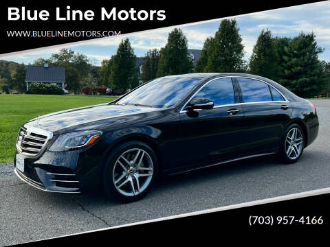 2020 Mercedes-Benz S-Class for sale at Blue Line Motors in Winchester VA