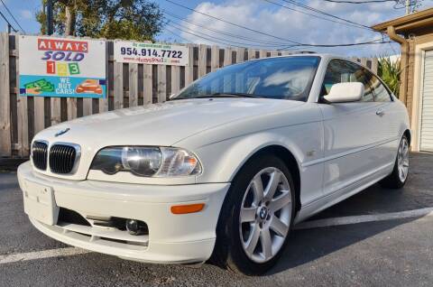 2003 BMW 3 Series for sale at ALWAYSSOLD123 INC in Fort Lauderdale FL