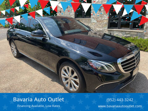 2017 Mercedes-Benz E-Class for sale at Bavaria Auto Outlet in Victoria MN