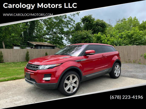 2012 Land Rover Range Rover Evoque Coupe for sale at Carology Motors LLC in Marietta GA