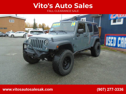 2014 Jeep Wrangler Unlimited for sale at Vito's Auto Sales in Anchorage AK