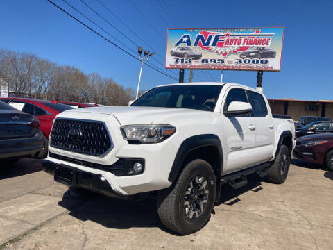 2018 Toyota Tacoma for sale at ANF AUTO FINANCE in Houston TX