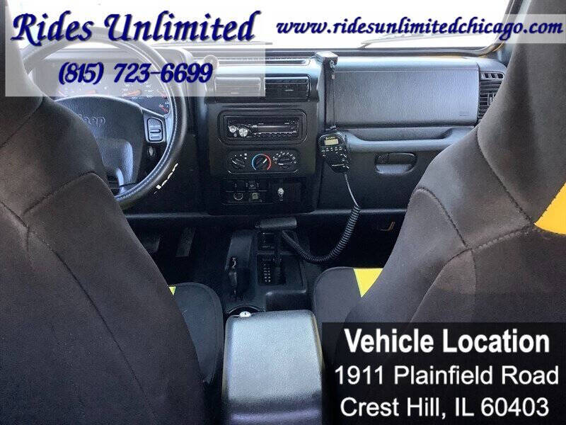 2004 Jeep Wrangler X